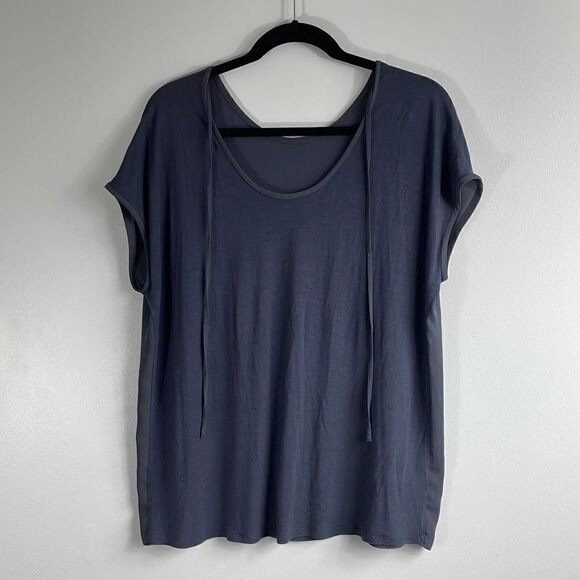 Loft back detail understated elegance blouse M - Picture 2 of 10